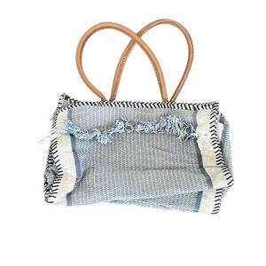 Shiraleah woven nautical bag
